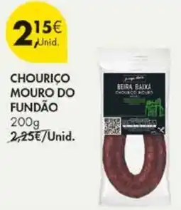 Pingo Doce Chouriço mouro do fundão promoção