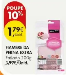 Pingo Doce Fiambre da perna extra promoção
