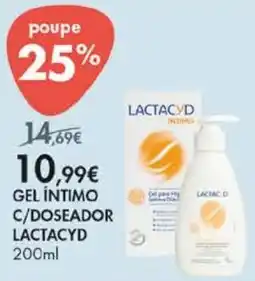 Pingo Doce gel íntimo c/doceador lactacyd promoção