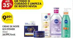 Pingo Doce Creme de noite Q10 Power promoção