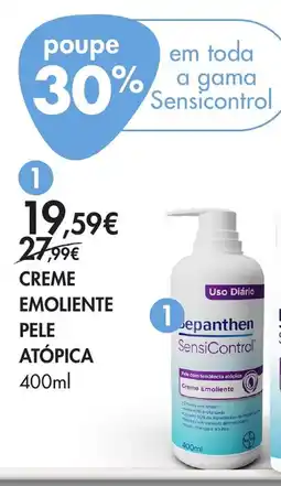 Pingo Doce Creme emoliente pele atópica promoção