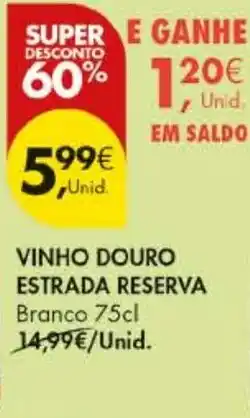 Pingo Doce Vinho douro estrada reserva promoção