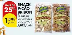 Pingo Doce snack p/cão bribon promoção