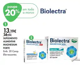 Pingo Doce Biolectra magnésio forte promoção