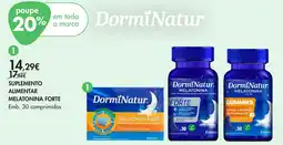 Pingo Doce DormiNatur melatonina forte promoção