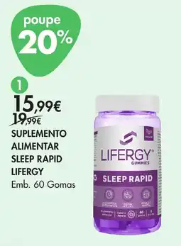 Pingo Doce suplemento alimentar sleep rapid lifergy promoção