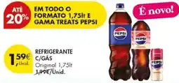 Pingo Doce refrigerante c/gás original pepsi promoção