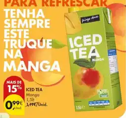 Pingo Doce Iced tea manga pingo doce promoção