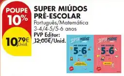 Pingo Doce super miúdos pré-escolar promoção