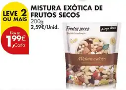 Pingo Doce Mistura exótica de frutos secos pingo doce promoção