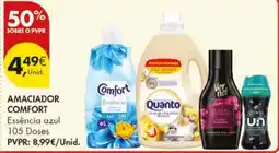 Pingo Doce Amaciador comfort essência azul promoção