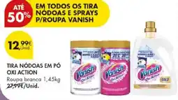 Pingo Doce Tira nódoas em pó oxi action promoção