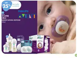 Pingo Doce Philips avent biberão natural response promoção