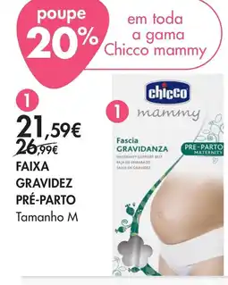 Pingo Doce Fascia gravidez chicco mammy promoção