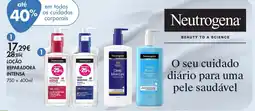 Pingo Doce Neutrogena loção reparadora intensa promoção