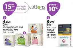 Pingo Doce Pensos higiênicos fino regular c/ abas promoção
