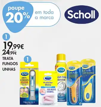 Scholl trata fungos unhas