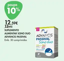 Pingo Doce suplemento alimentar sono duo advancis passival promoção