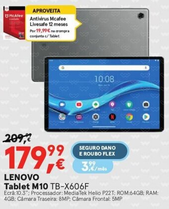 Lenovo Tablet M10 TB-X606F