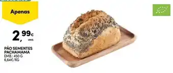 Pão sementes pachamama
