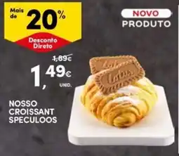 Continente Bom dia nosso croissant speculoos promoção