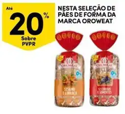 Continente Bom dia Pães de forma oroweat promoção