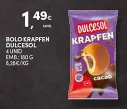 Continente Bom dia Bolo krapfen dulcesol promoção