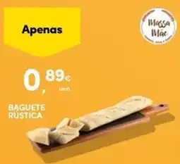 Continente Bom dia Baguete rustica massa mac promoção