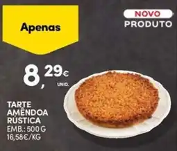 Continente Bom dia Tarte amêndoa rústica promoção