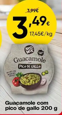 Froiz Guacamole com pico de gallo promoção