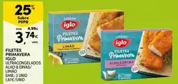 Continente Bom dia Filetes primavera iglo alho & ervas promoção