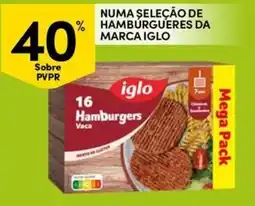 Continente Bom dia Hamburguers iglo vaca promoção
