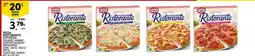 Continente Bom dia Dr Oetker Ristorante pizza pepperoni-salame/hawa/quatro queijos/espinafre promoção