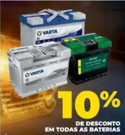 Feu Vert Varta baterias promoção