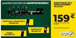 Feu Vert substituição de 2 amortecedores monro promoção