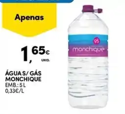 Continente Bom dia Águas / Gás Monchique promoção