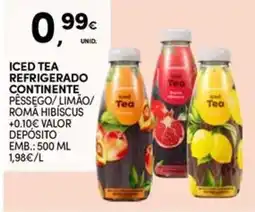 Continente Bom dia Iced Tea Refrigerado Continente promoção