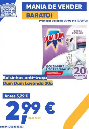 Bolsinhas anti-traça Dum Dum Lavanda