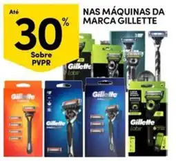 Continente Bom dia gillette nas máquinas da marca gillette promoção