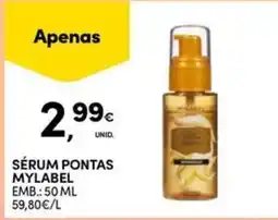 Continente Bom dia Sérum pontas mylabel promoção