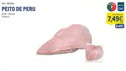 Makro Peito de peru promoção