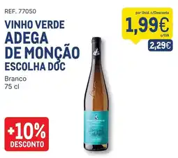 Makro vinho verde adega de monção escolha dōc promoção