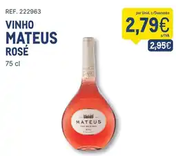 Makro Vinho mateus rosé promoção