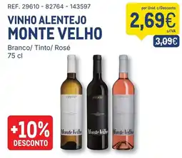 Makro vinho alentejo monte velho promoção