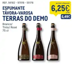 Makro espumante távora-varosa terras do demo promoção