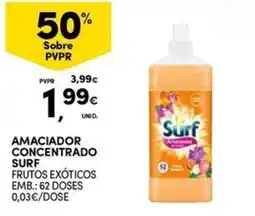 Continente Bom dia amaciador concentrado surf frutos exóticos promoção
