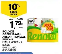 Continente Bom dia Rolo de cozinha max absorption xxl renova promoção