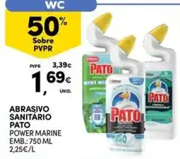 Continente Bom dia Abrasivo sanitário pato power marine promoção