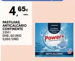 Continente Bom dia Pastilhas anticálcario continente promoção