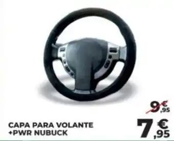 Feu Vert Capa para volante +pwr nubuck promoção